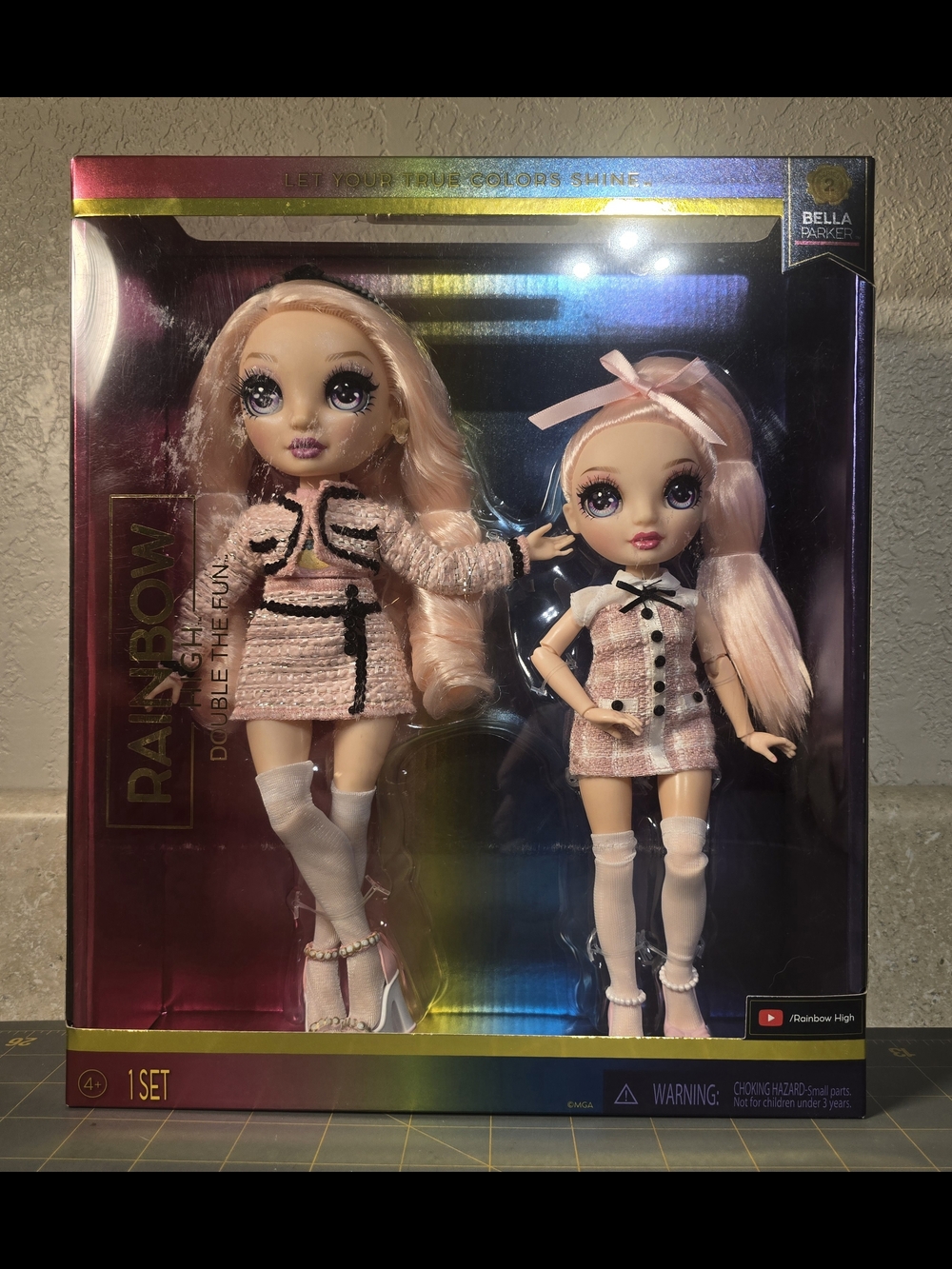 Rainbow High Bella Parker "Double the Fun" Doll 2-pk